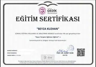 Uzm. Psk. Beyza Kuzhan Karakaş profilinde yer alan galeri fotoğrafı.