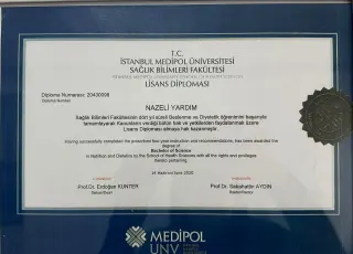 Dyt. Nazeli Yardım profilinde yer alan galeri fotoğrafı.