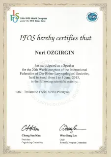 Prof. Dr. Nuri Özgirgin profilinde yer alan galeri fotoğrafı.