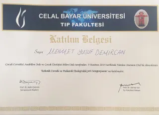 Op. Dr. Yusuf Demircan profilinde yer alan galeri fotoğrafı.