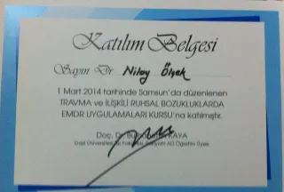 Uzm. Dr. Nilay Ölçek profilinde yer alan galeri fotoğrafı.