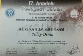 Uzm. Dr. Nilay Ölçek profilinde yer alan galeri fotoğrafı.