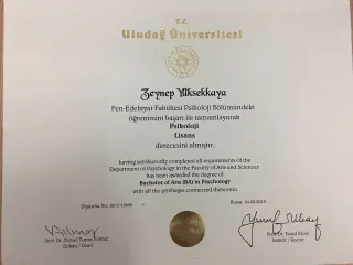 Psk. Zeynep Aladağ profilinde yer alan galeri fotoğrafı.