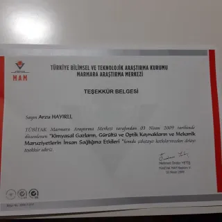 Psk. Arzu Hayırlı Usluer profilinde yer alan galeri fotoğrafı.