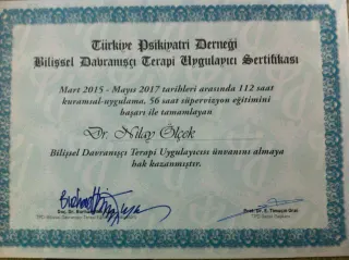 Uzm. Dr. Nilay Ölçek profilinde yer alan galeri fotoğrafı.