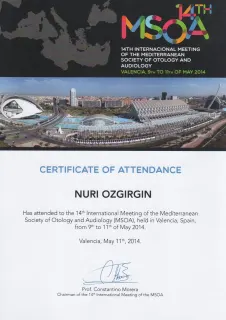 Prof. Dr. Nuri Özgirgin profilinde yer alan galeri fotoğrafı.