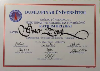 Fzt. Ömer Topal profilinde yer alan galeri fotoğrafı.