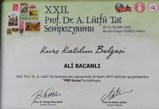 Uzm. Dr. Ali Bacanlı profilinde yer alan galeri fotoğrafı.
