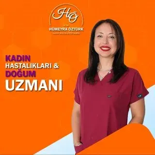Op. Dr. Hümeyra Öztürk — Kadın Hastalıkları Ve Doğum, Kayseri. Portre fotoğrafı.