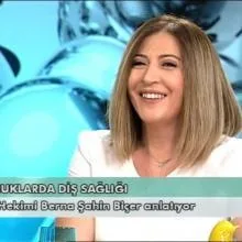Dt. Berna Şahin Biçer — Diş Hekimi, Ankara. Portre fotoğrafı.