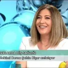 Dt. Berna Şahin Biçer — Diş Hekimi, Ankara. Portre fotoğrafı.