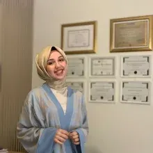 Psk. Dan. Aleyna Nazlıcan Aday Yıldız — Psikolojik Danışma ve Rehberlik, Ankara. Portre fotoğrafı.