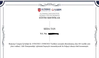 Kl. Psk. Seda Tan profilinde yer alan galeri fotoğrafı.