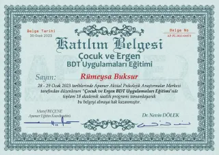 Psk. Rümeysa Buksur profilinde yer alan galeri fotoğrafı.