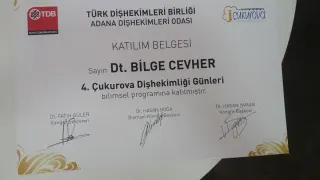 Dt. Bilge Cevher profilinde yer alan galeri fotoğrafı.