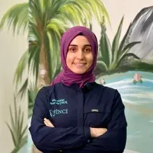 Dt. Merve Nur Çakır — Diş Hekimi, Sakarya. Portre fotoğrafı.