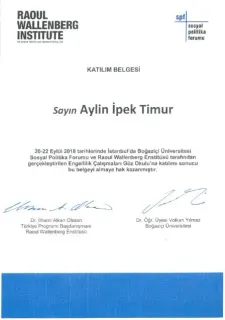 Kl. Psk. Dr. Aylin İpek Timur profilinde yer alan galeri fotoğrafı.