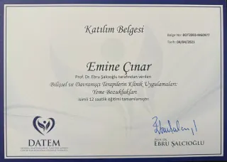 Kl. Psk. Emine Çınar profilinde yer alan galeri fotoğrafı.