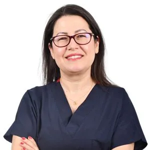 Dr. Dt. Fulya Özbey Erkılınç — Maltepe, İstanbul. Portre fotoğrafı.