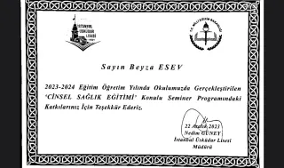 Kl. Psk. Beyza Esev profilinde yer alan galeri fotoğrafı.