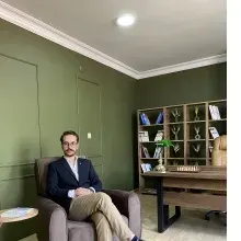 Psk. M. Talha Çelik — Psikoloji. Portre fotoğrafı.