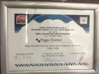 Dt. Duygu Üzümcü profilinde yer alan galeri fotoğrafı.