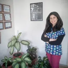 Dkt. Melis Ece Karakaya — Dil ve Konuşma Terapisi, Denizli. Portre fotoğrafı.