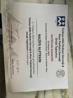 Uzm. Dr. Nazife Alptekin profilinde yer alan galeri fotoğrafı.