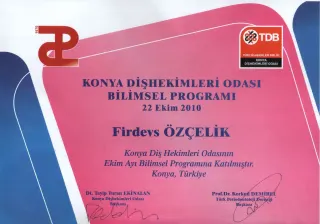 Dt. Firdevs Özçelik profilinde yer alan galeri fotoğrafı.