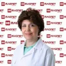 Op. Dr. Mine Kürkçüoğlu — Kadın Hastalıkları Ve Doğum, Ankara. Portre fotoğrafı.