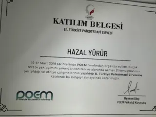 Kl. Psk. Hazal Yürür Baloğlu profilinde yer alan galeri fotoğrafı.
