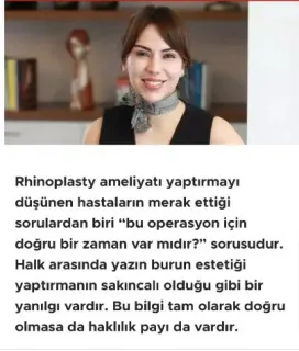 Op. Dr. Zeynep Erol profilinde yer alan galeri fotoğrafı.