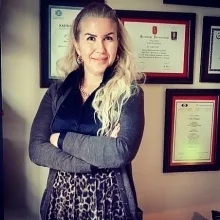 Kl. Psk. Elif Kandaz — Psikoloji, İstanbul. Portre fotoğrafı.