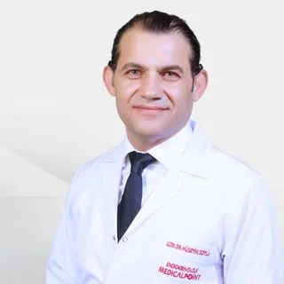 Uzm. Dr. Hüseyin Soylu — Endokrinoloji Ve Metabolizma Hastalıkları, Batman. Portre fotoğrafı.