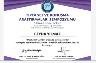 Dkt. Ceyda Yılmaz profilinde yer alan galeri fotoğrafı.