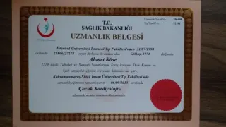 Uzm. Dr. Ahmet Köse profilinde yer alan galeri fotoğrafı.
