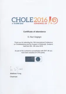 Prof. Dr. Nuri Özgirgin profilinde yer alan galeri fotoğrafı.