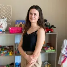 Psk. Dan. Ceren Küçükuzun — Psikolojik Danışma ve Rehberlik, Çanakkale. Portre fotoğrafı.