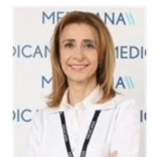 Op. Dr. Şermin Ünal İpçioğlu — Göz Hastalıkları, Nilüfer, Bursa. Portre fotoğrafı.