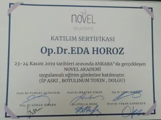 Op. Dr. Eda Çabuk Horoz profilinde yer alan galeri fotoğrafı.