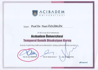 Prof. Dr. Nuri Özgirgin profilinde yer alan galeri fotoğrafı.