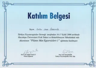 Uzm. Fzt. Seda Türkyılmaz profilinde yer alan galeri fotoğrafı.