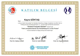 Uzm. Dkt. Kayra Göktaş profilinde yer alan galeri fotoğrafı.