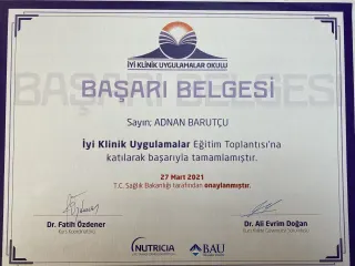 Doç. Dr. Adnan Barutçu profilinde yer alan galeri fotoğrafı.