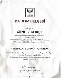 Uzm. Dr. Cengiz Gökce profilinde yer alan galeri fotoğrafı.
