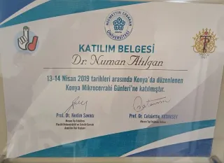 Op. Dr. Numan Atılgan profilinde yer alan galeri fotoğrafı.
