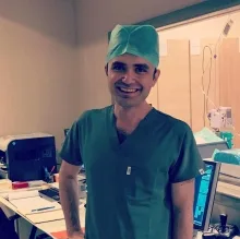 Doç. Dr. Sercan Okutucu — Kardiyoloji, Ankara. Portre fotoğrafı.