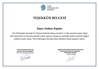 Psk. Volkan Kaplan profilinde yer alan galeri fotoğrafı.