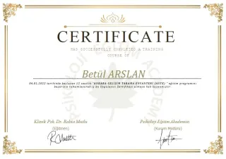 Dkt. Betül Arslan profilinde yer alan galeri fotoğrafı.