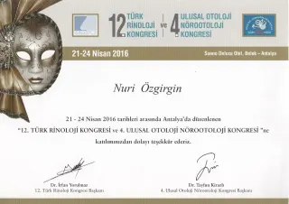 Prof. Dr. Nuri Özgirgin profilinde yer alan galeri fotoğrafı.